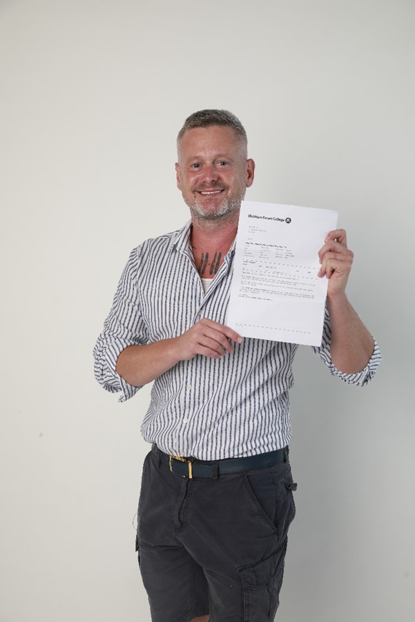 GCSE Results Day 23 Mark Richardson