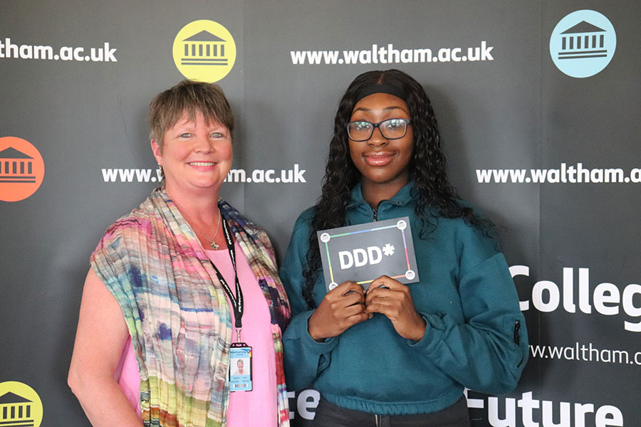 charisma holding distinction certificate