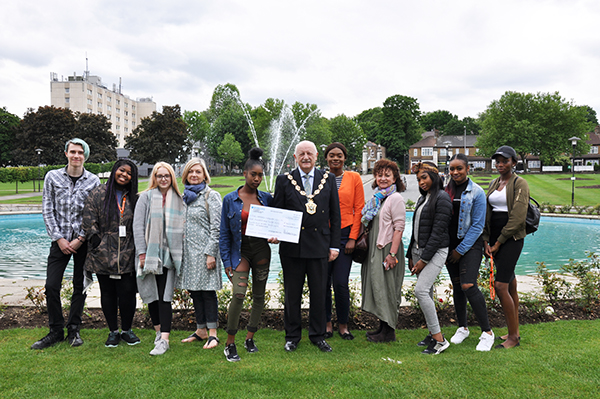 Creative Industries students’ first pop-up shop leads to a charity success!