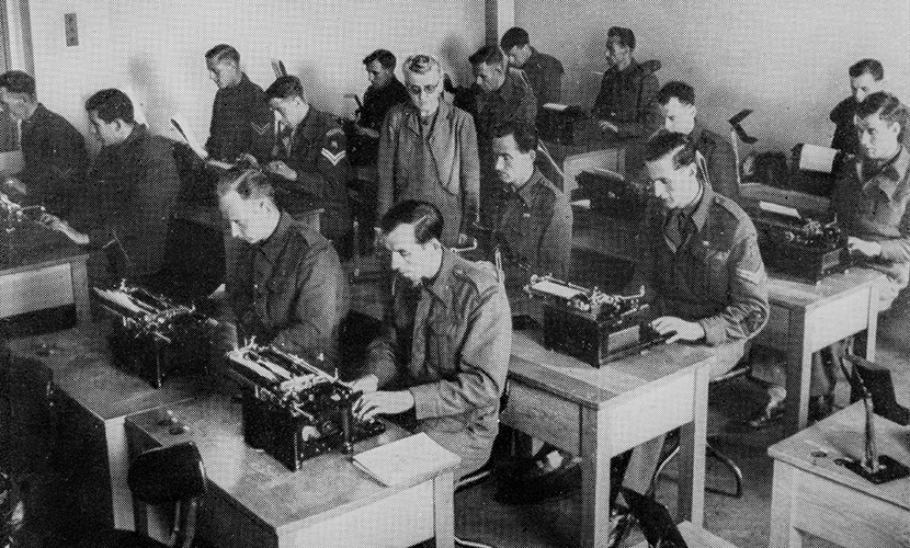 army clerical course 1945