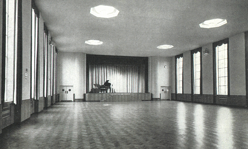 assembly hall south west essex technical college 1938