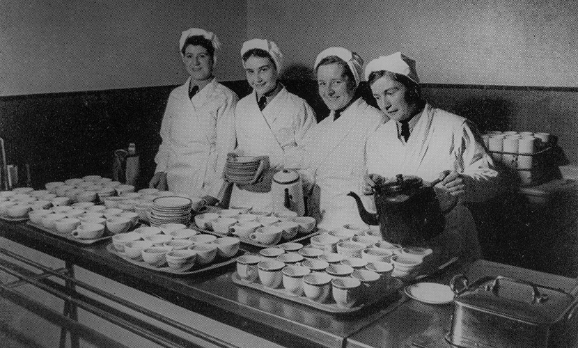 catering course 1942
