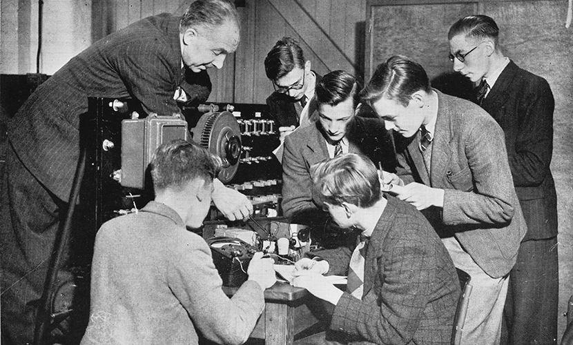 civilian radio course south west essex technical college 1941