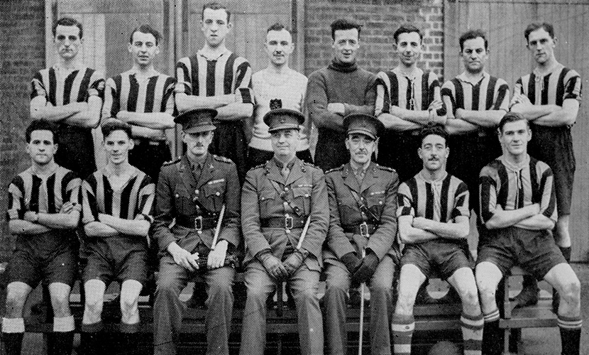 military football team south west essex technical college 1942