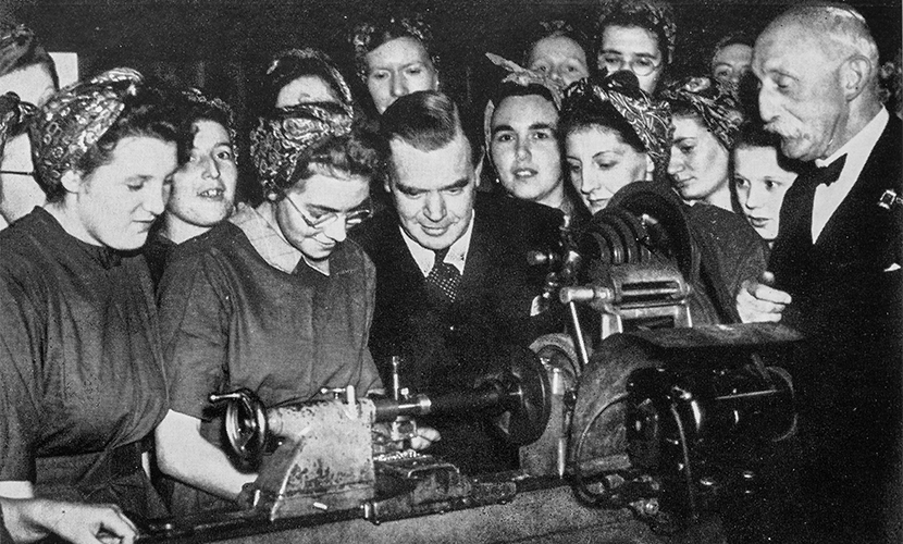 ministry of labour trainees 1941