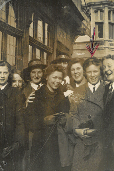 patricia heath with friends