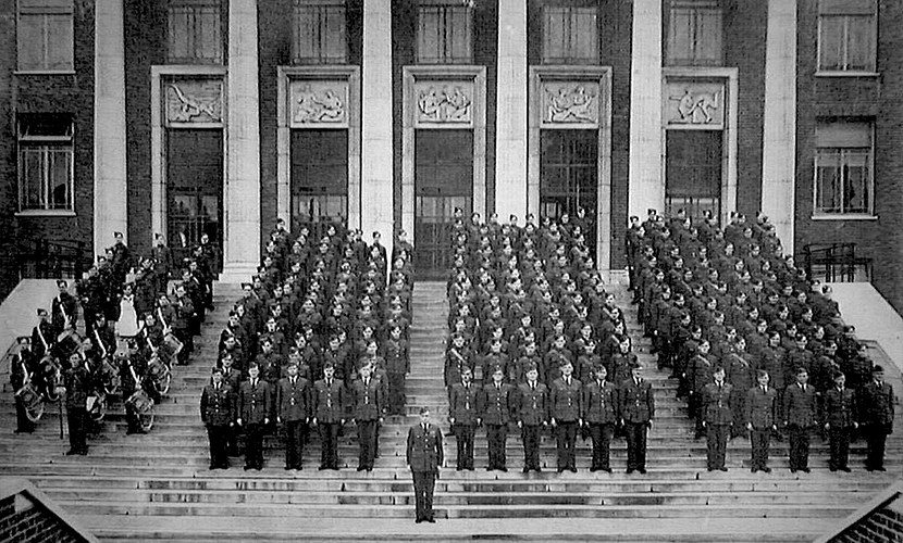 raf at college during world war 2