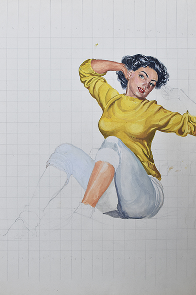 sam everton unfinished painting