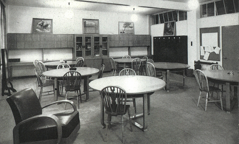 staff room south west essex technical college 1938
