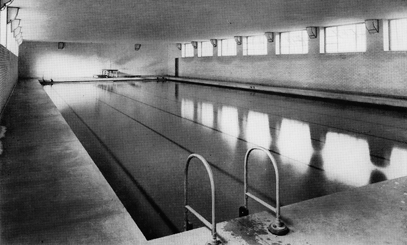 swimming baths south west essex technical college 1938