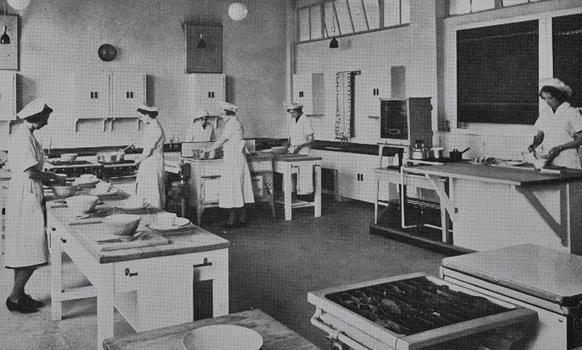 women department cookery south west essex technical college 1938